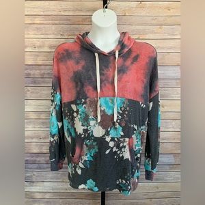 Tye dye hoodie -Size 1XL